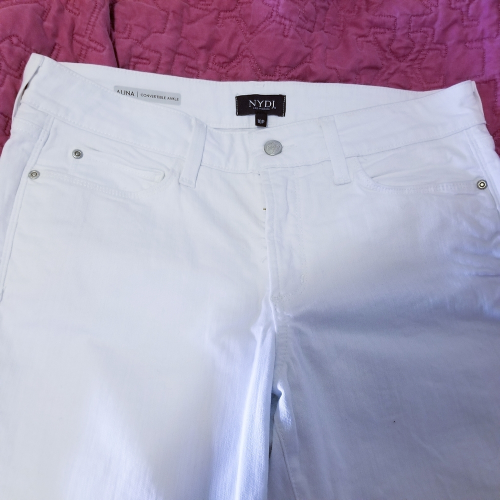 NYDJ Convertible Ankle Alina Jean Womens 10P - Picture 2 of 2